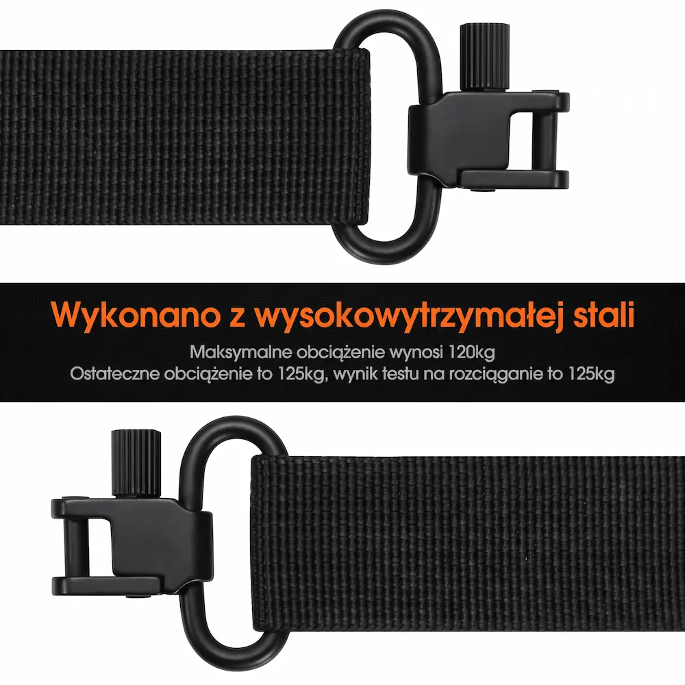 Pancerna stal gwarantująca bezpieczeństwo broni